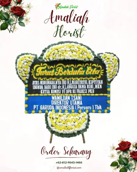 Papan Bunga Duka Johunut